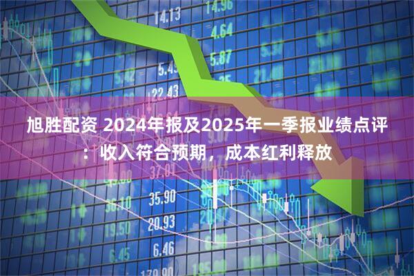 旭胜配资 2024年报及2025年一季报业绩点评:收入符合预期,成本红利释放
